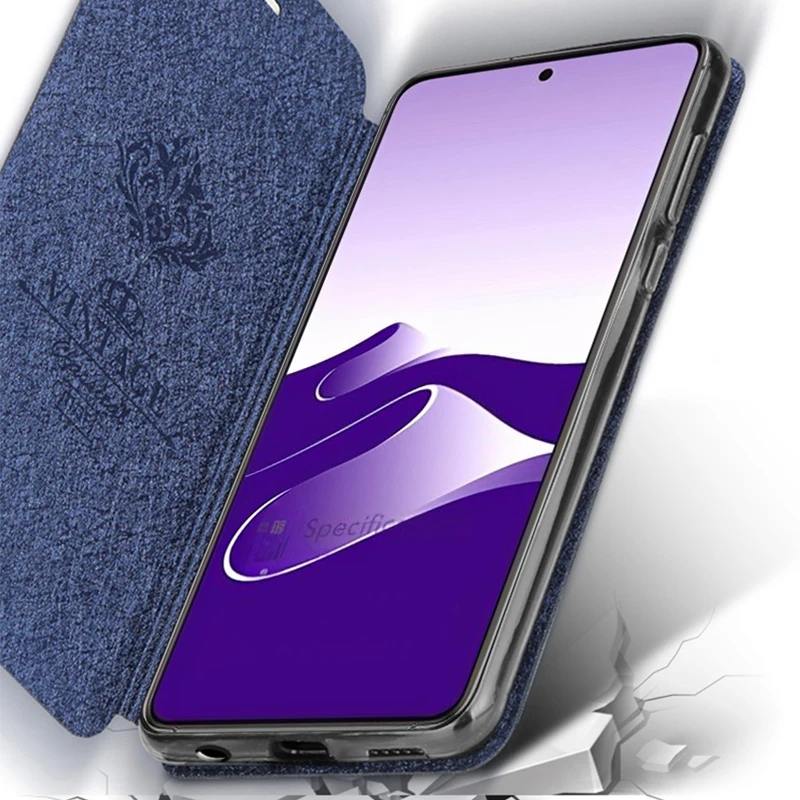 For Xiaomi Poco F3 Case Flip PU Leather Soft Silicone Back Cover Capas MOFi Original Pocophone F3 Shockproof Book Cases Luxury