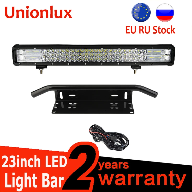 Трехрядная Светодиодная панель рабочего освещения 22/23 дюйма 324 Вт