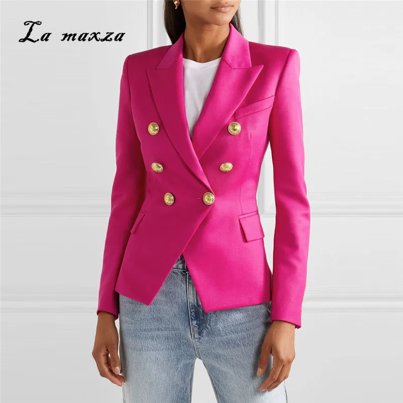 

Plus Size Women Blazer 2020 Korean Casual OL Blazer Fashion Elegant Women Blazers