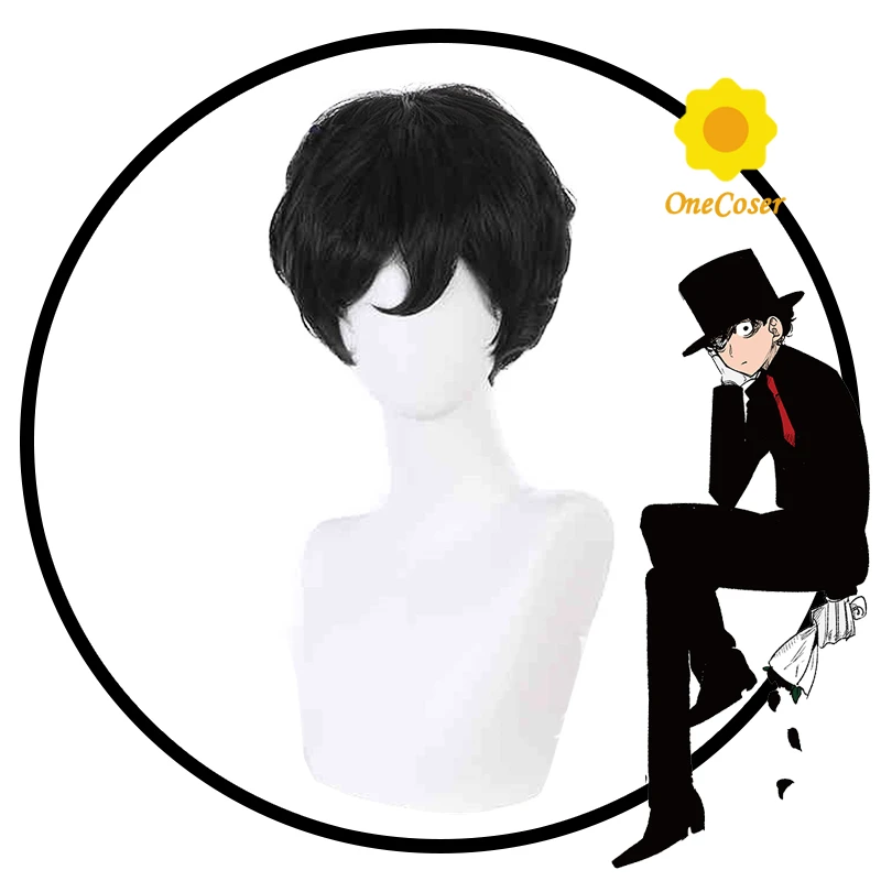 Парик для косплея Duke из м/ф герк смерти и Черная горничная Шинигами бочан в Куро