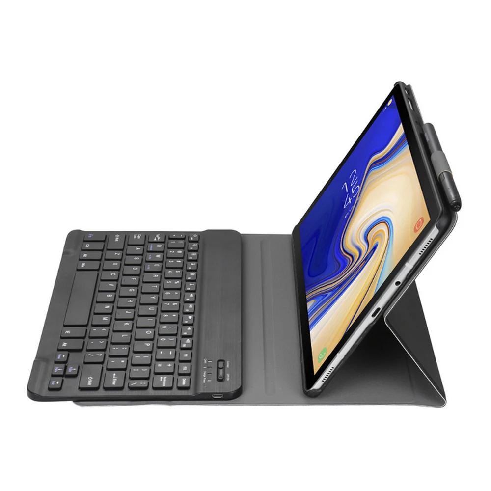 Для samsung Galaxy Tab S4 T830 10,5 дюймов Беспроводная Bluetooth клавиатура Стенд чехол портативный ультра-тонкий беспроводная клавиатура