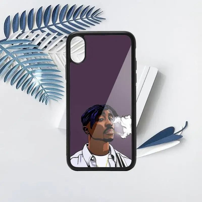 

2pac Tupac singer high quality luxury Phone Case shell PC for iPhone 11 12 pro XS MAX 8 7 6 6S Plus X 5S SE 2020 XR
