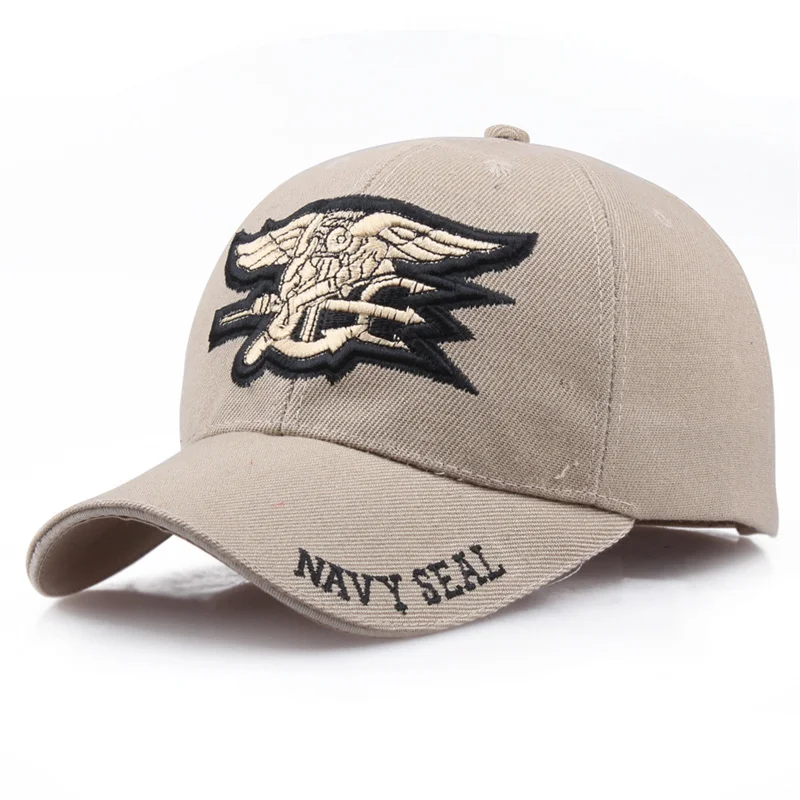 

Best Selling Baseball Cap For Men Women NAVY SEAL Casual Hats High Quality Tactical Army Bonnet Trucker Gorras Cotton Snapback
