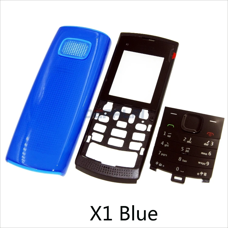 Для Nokia 2017 3310 X1 00 01 Корпус Передняя Лицевая панель рамка чехол + задняя