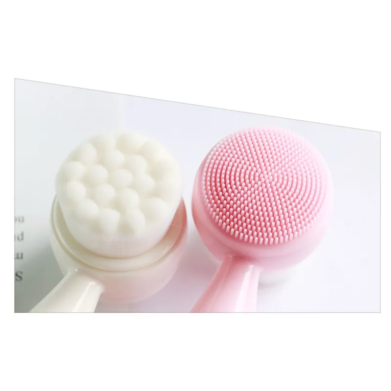 1 шт. прочный прекрасно подходит щётка для очищения лица Портативный