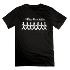Мужская летняя футболка, Мужская хлопковая футболка с альбомом Three Days Grace, мужская повседневная футболка