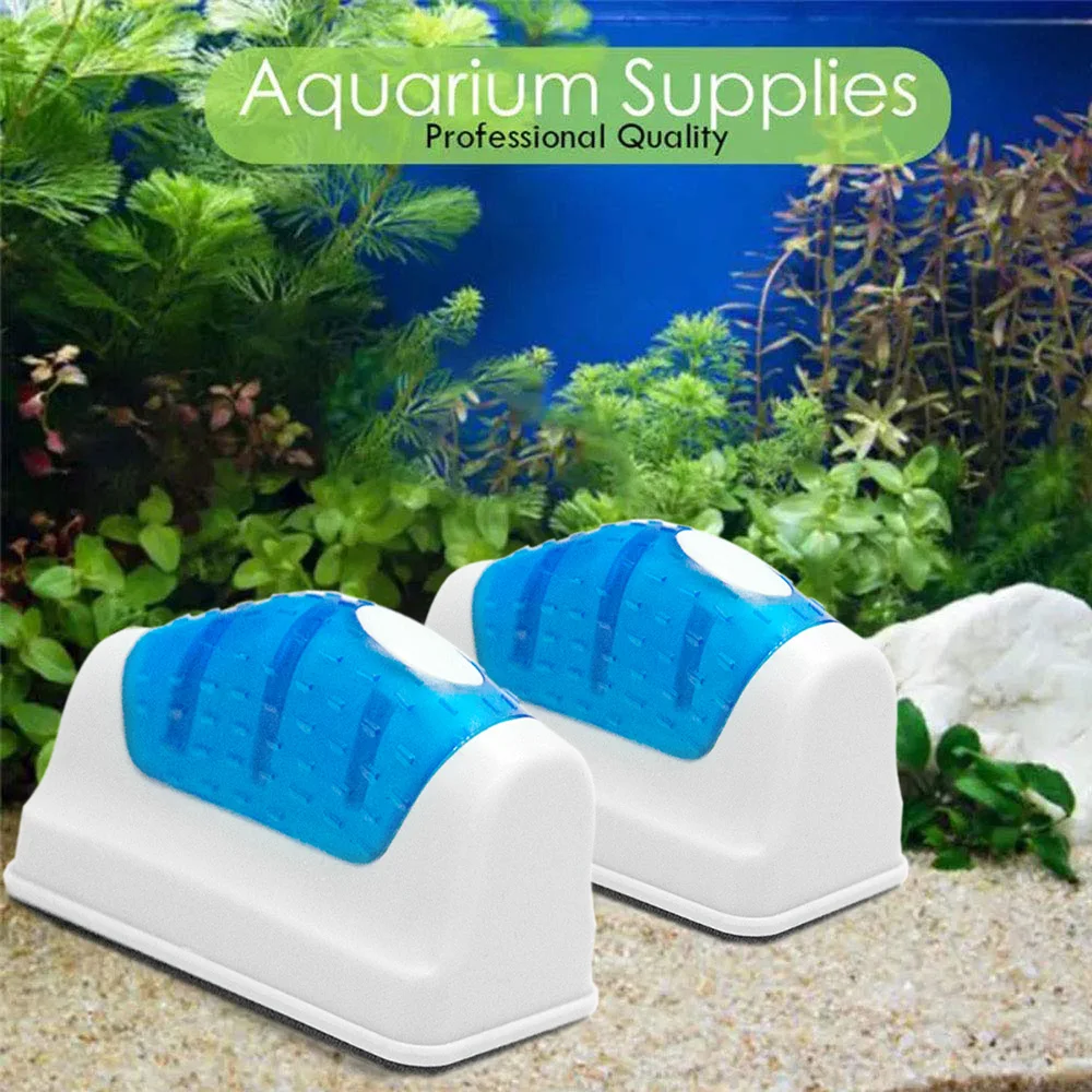 Магнитный аквариум кисти для аквариума водоросли скребок очиститель плавающая
