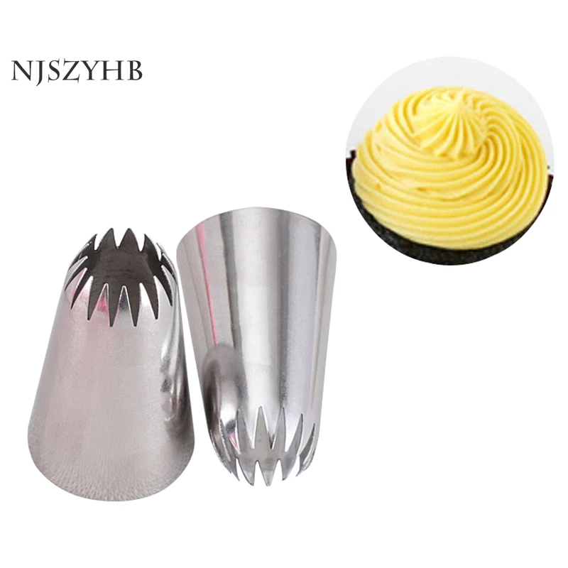 # 6B Нержавеющая сталь DIY глазурь кончики трубопроводов Кекс Торт кондитерский