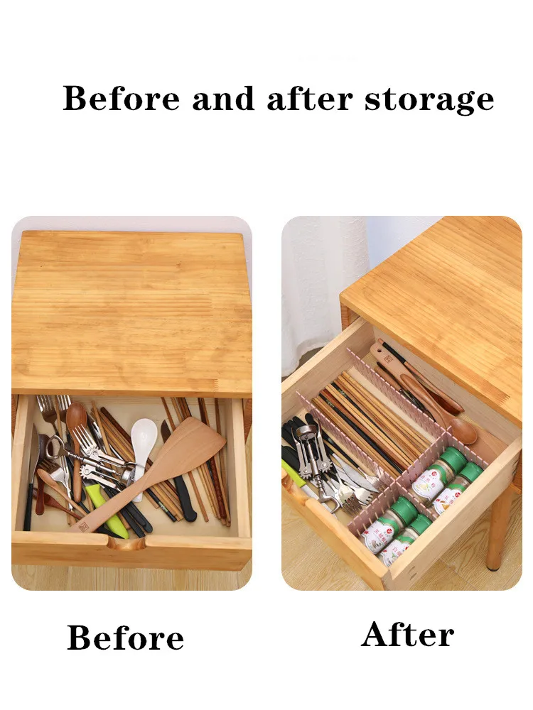 Перегородка для выдвижных ящиков Сделай Сам стеллаж хранения Свободная