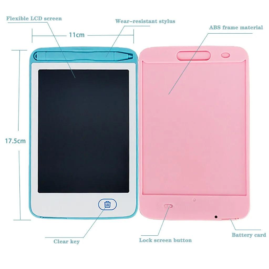 Доска для рисования обучающая игрушка защита глаз 6 5 дюймов электронный экран