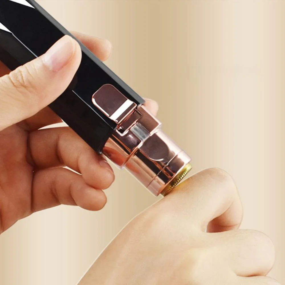 Электрический эпилятор для бровей роскошная бритва женщин уход за кожей лица