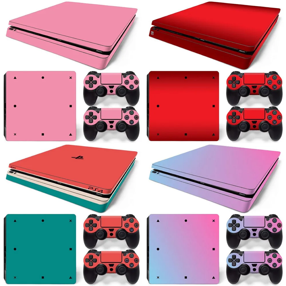 Лидер продаж индивидуальный дизайн декоративная наклейка для PS4 Slim | Электроника