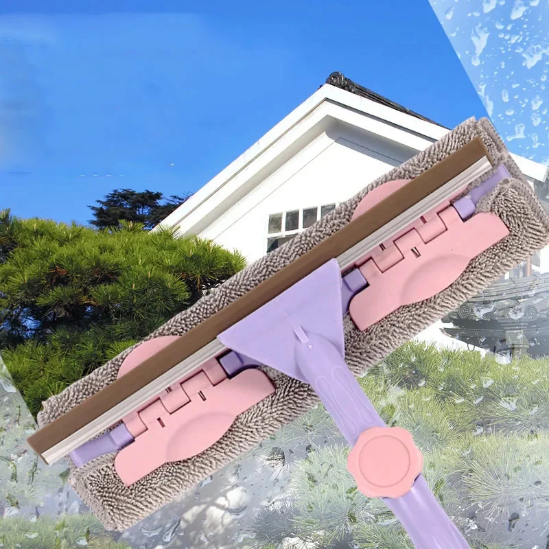 

Расширенный стеклоочиститель, телескопический стержень, двусторонний стеклоочиститель с дворником, можно мыть без ручного мойки