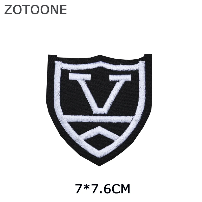 ZOTOONE UFO Patches for Clothing Ironing on Jeans Stripes Stickers Embroidered Badges Alien Cat Patch Creative Applique | Дом и сад