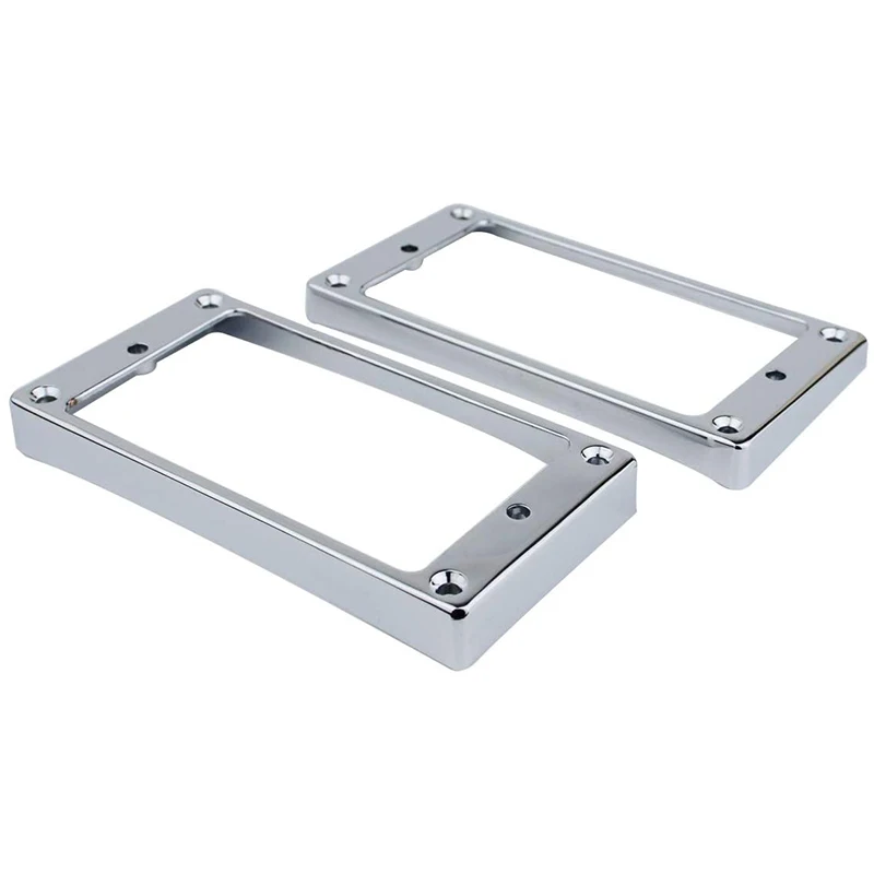pickup montage ring kit pickup abdeckung ersatz teile geeignet für les paul elektrische gitarren 2pcs verchromt free global shipping