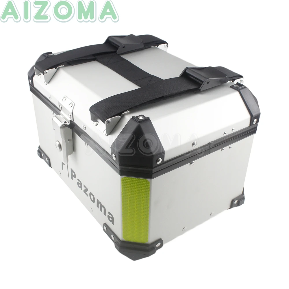 Алюминиевый чехол с замком для уличного велосипеда и мотоцикла 45-литровый