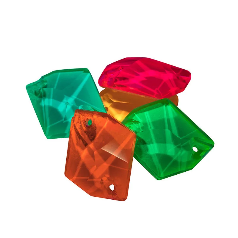 Feilang Новый K9 неоновый пришивной Стразы неправильной формы 13*17 мм 5 цветов