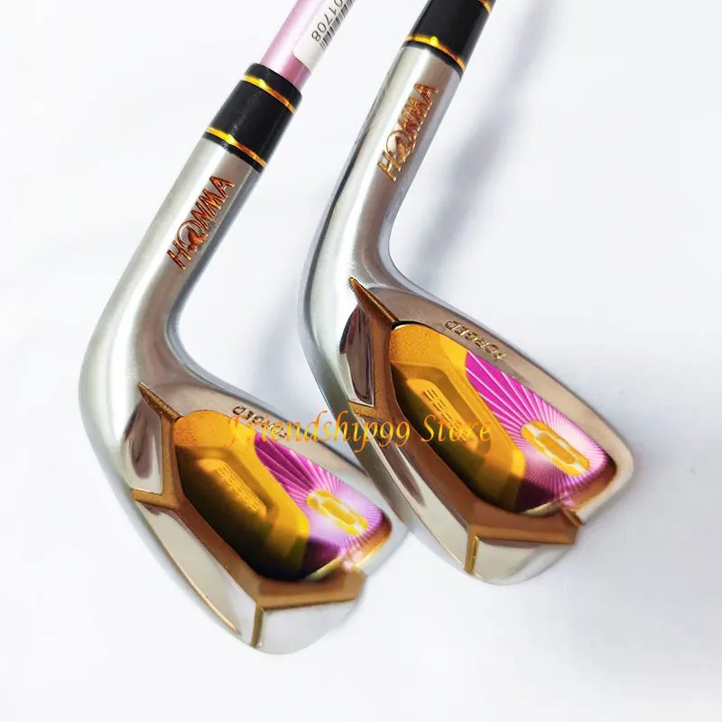 Женские клюшки для гольфа Honma s-07 4 звезды 4-11. S 10 шт. графитовый Вал L гибкий