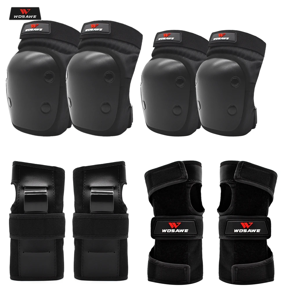 Детские Защитные Налокотники WOSAWE для скейтборда катания на роликах 6
