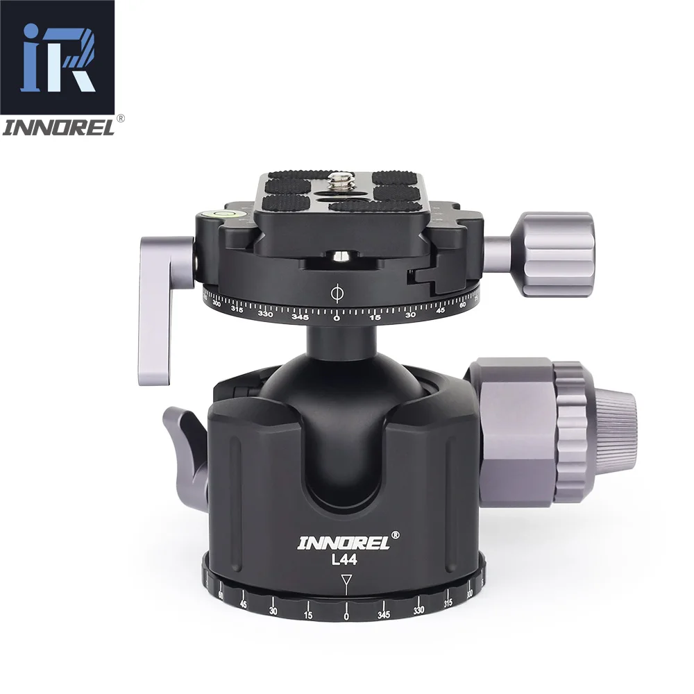 Штативная головка INNOREL L54/L44 для сверхмощных цифровых зеркальных камер с панорамной панорамой из алюминиевого сплава с низкой гравитацией - Цвет: L44