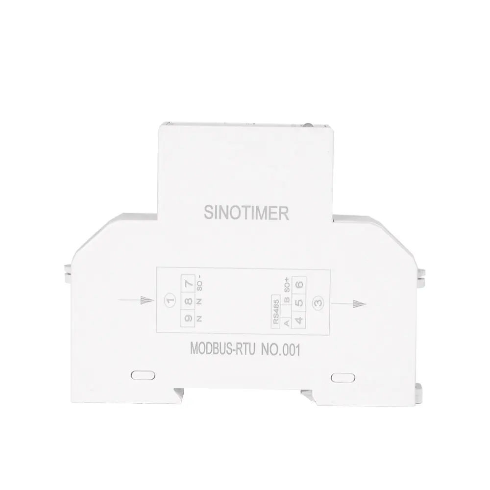 

Multifunctional Digital Voltmeter Ammeter Wattmeter LCD Backlight Display DIN Rail KWH Meter AC 230V 5-100A RS485 Modbus Output