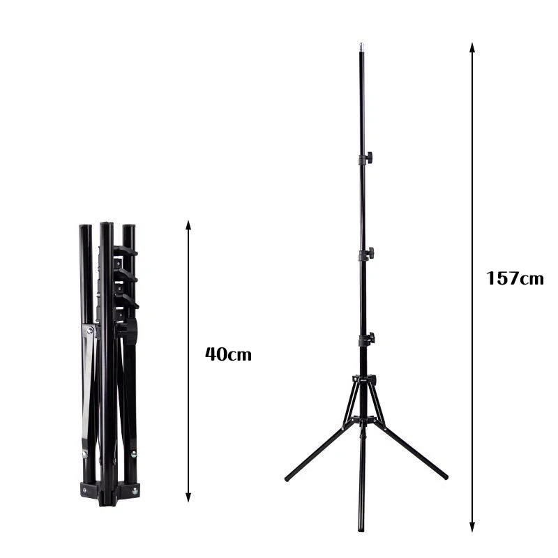 Популярный алюминиевый штатив 1 6 м Heigth с винтом 1/4 для Xiaomi Huawei Штатив живой съемки