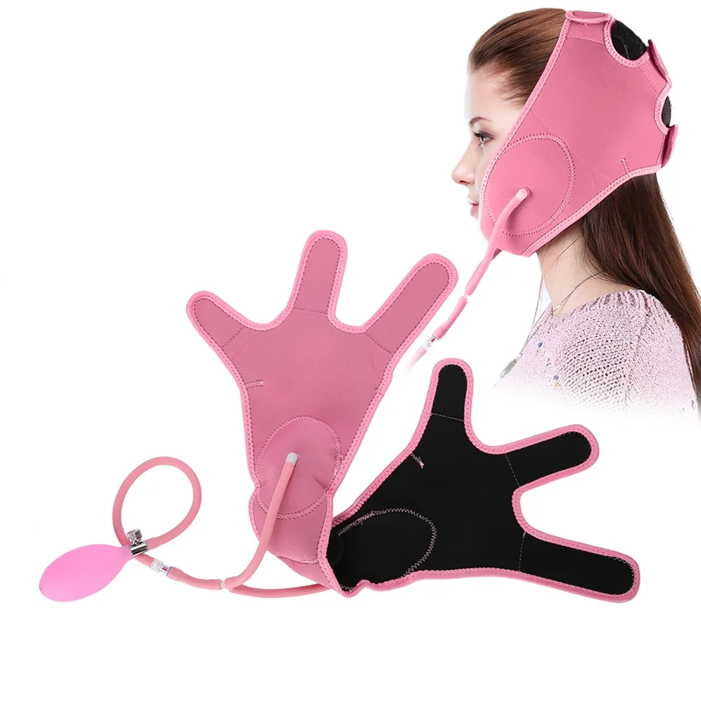 

Elastic Face Slimming Bandage V Line Face Shaper Women Chin Cheek Lift Up Belt Slimming Belt Face Shaper Skin Care Beauty Tool