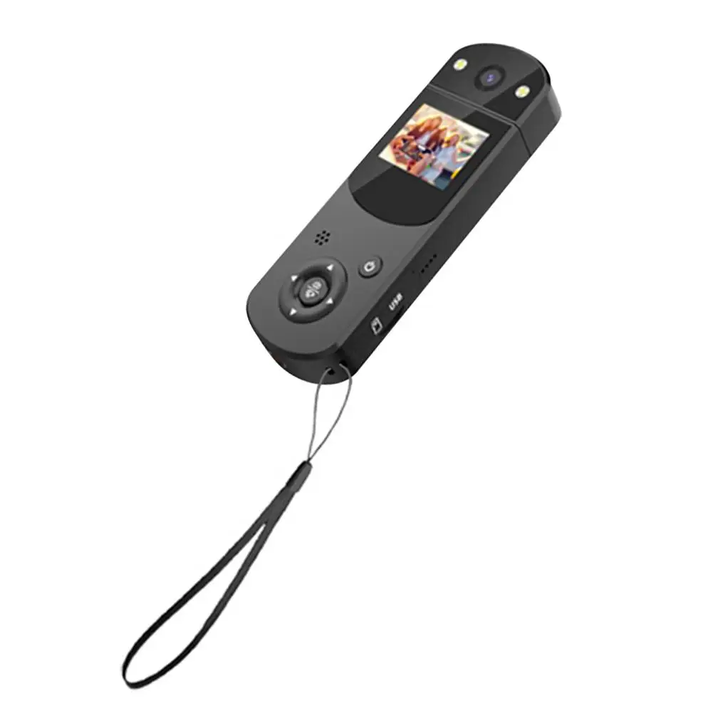 

Мини-видеокамера с поворотом на 180 градусов, HD 1080P, 16 миллионов пикселей