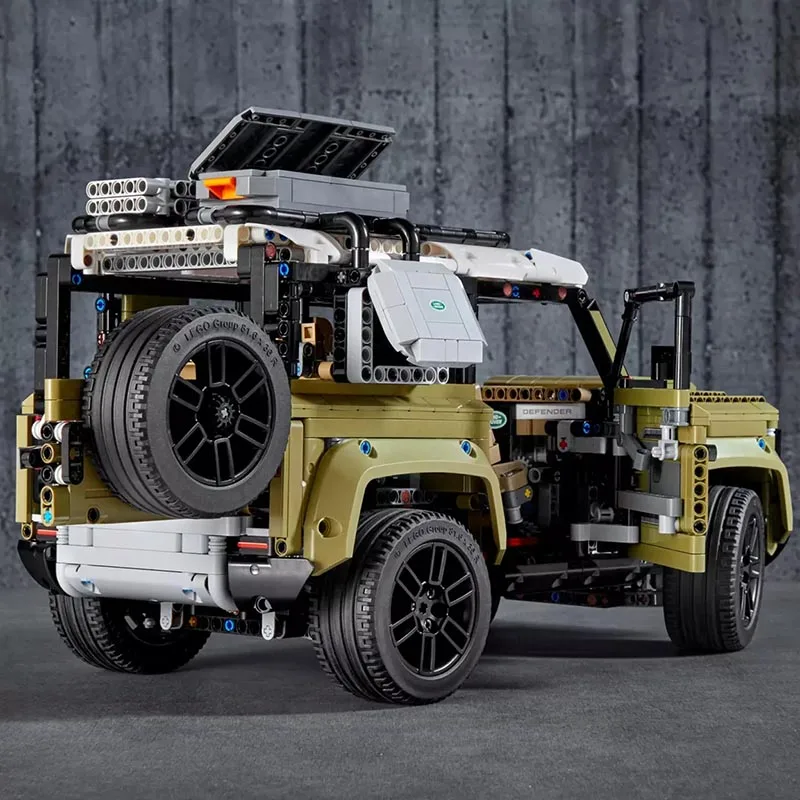 New Guardian внедорожный автомобиль Land Car Rover Fit leinglys Technic Defender 42110 модель строительные