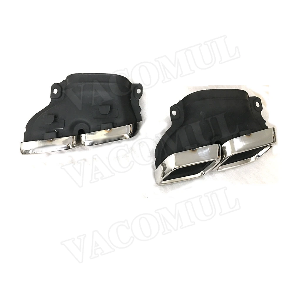 Автомобильный глушитель выхлопной трубы из нержавеющей стали наконечники для