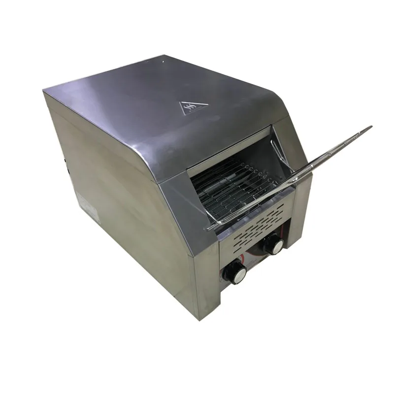 Коммерческий тостер из нержавеющей стали автоматический для быстрого нагрева