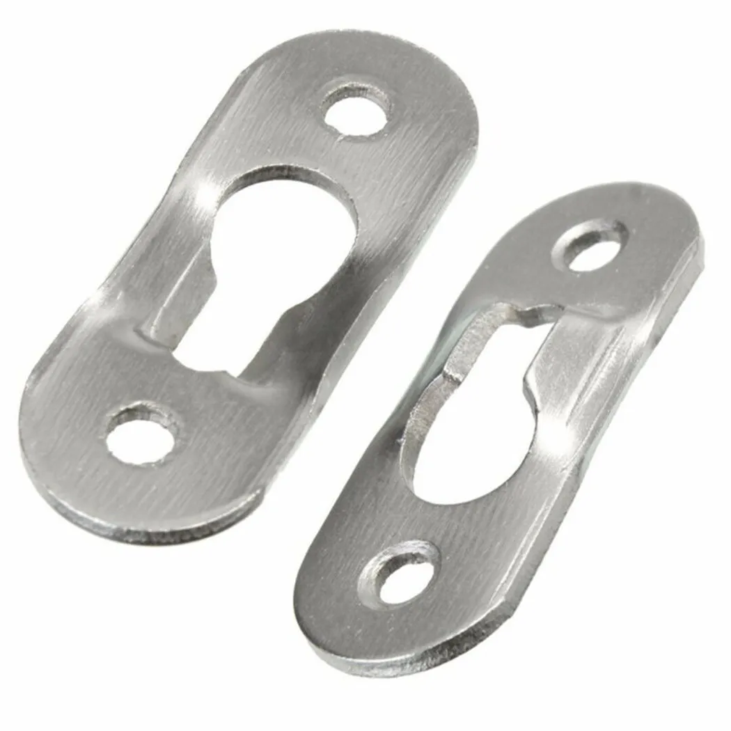 

20Pcs 45x16mm Sliver Hooks Hanging Keyhole Hanger Hardware Tools Home Photo Frame Concealed Hanging Hook