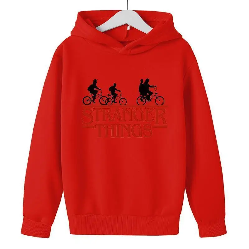 

2021 Hot Boy Hoodies Stranger Things Season 3 Sweatshirt Tv Series Stranger Things Print Winter Warm Tops Dropship Anime Clothes
