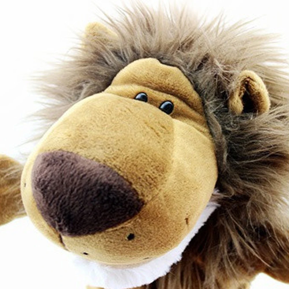 Веселая и интерактивная игрушка Мультяшные животные обезьяна собака Лев мягкая