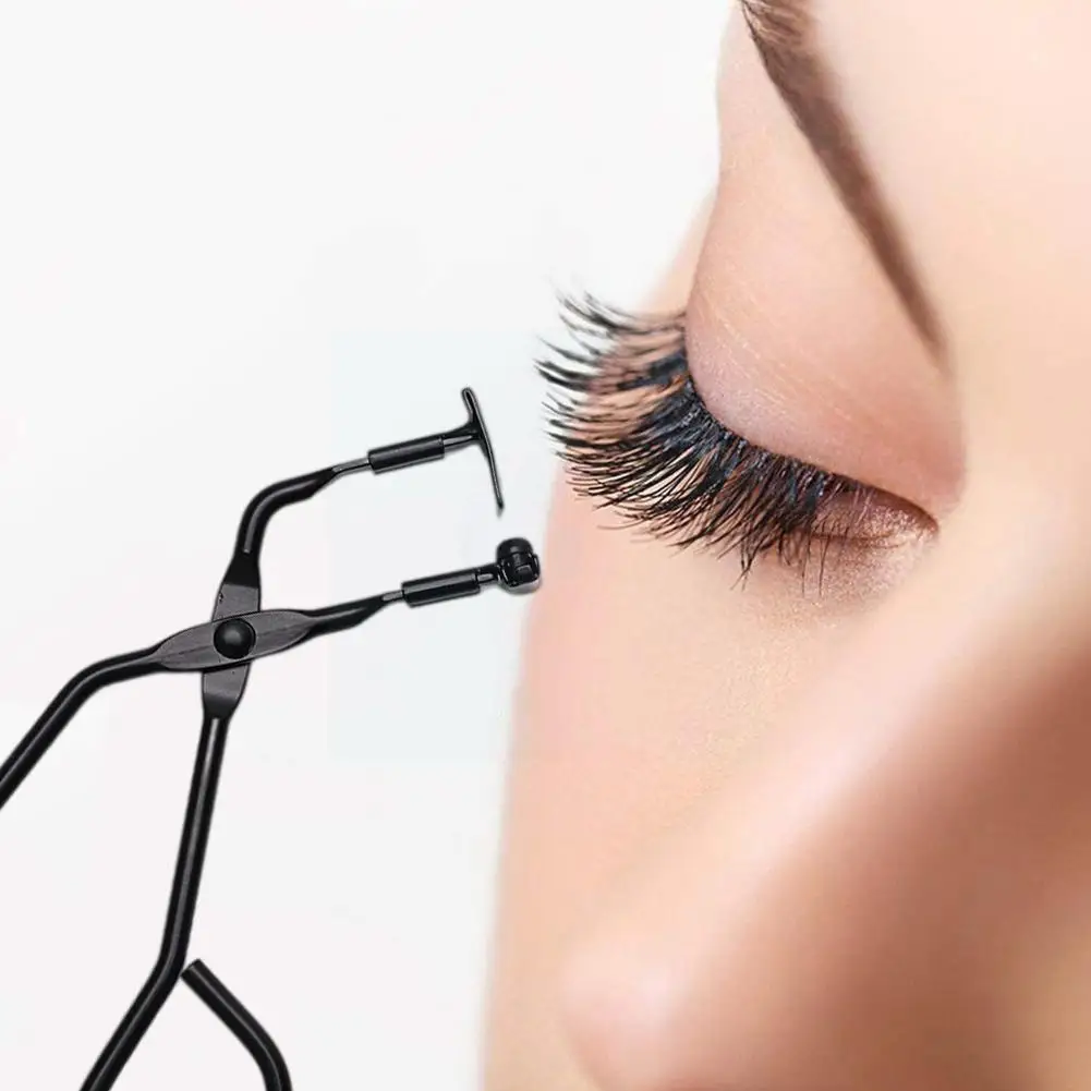 

Черные, серебристые, долговечные завивки, желтые ресницы, бигуди, съемный женский, для начинающих, портативный макияж, бигуди для ресниц C5J2