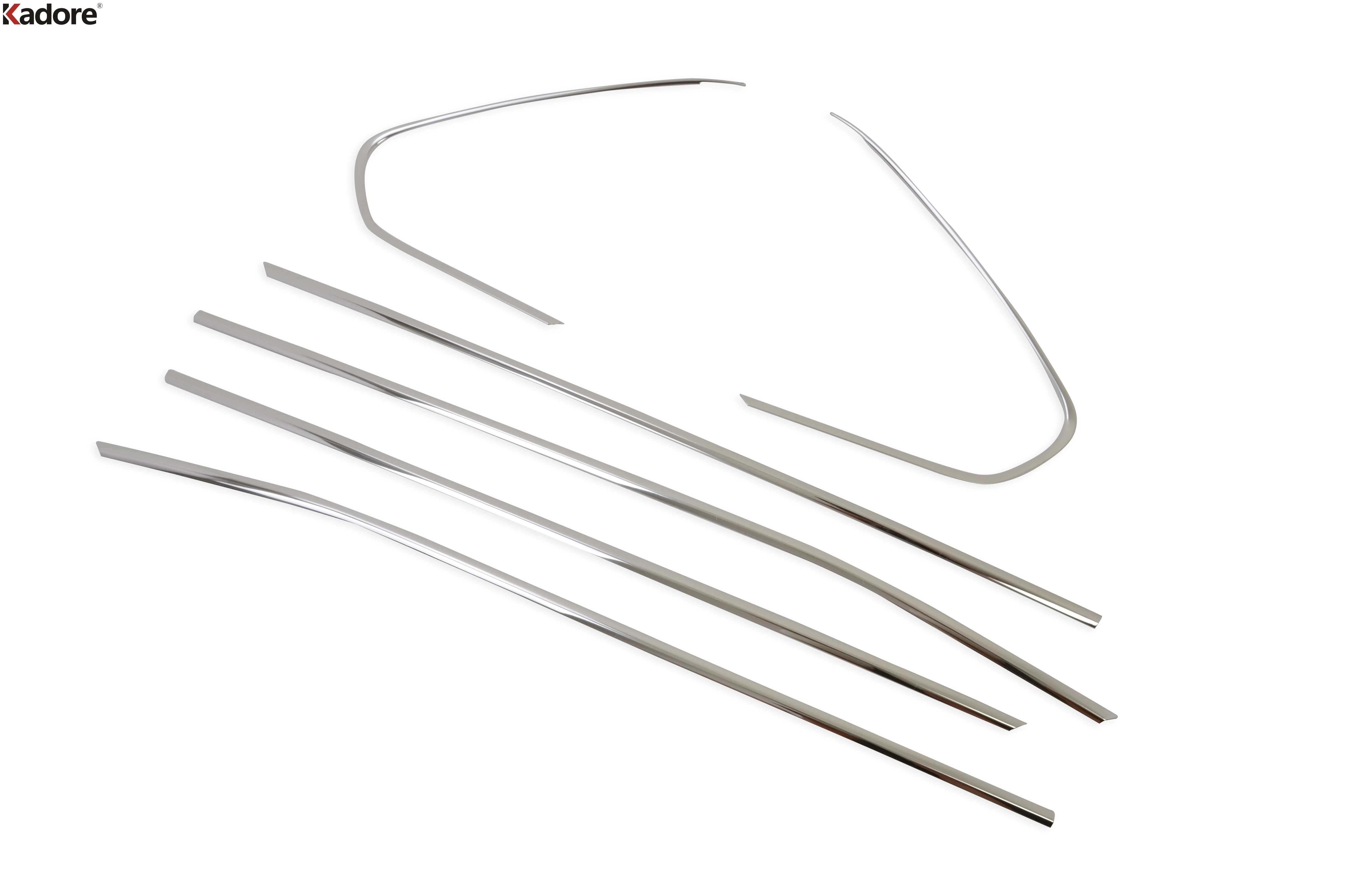 

For Toyota RAV4 RAV 4 2019 2020 2021 Stainless Steel Window Glass Decoration Strips Trim Exterior Moulding Car Styling