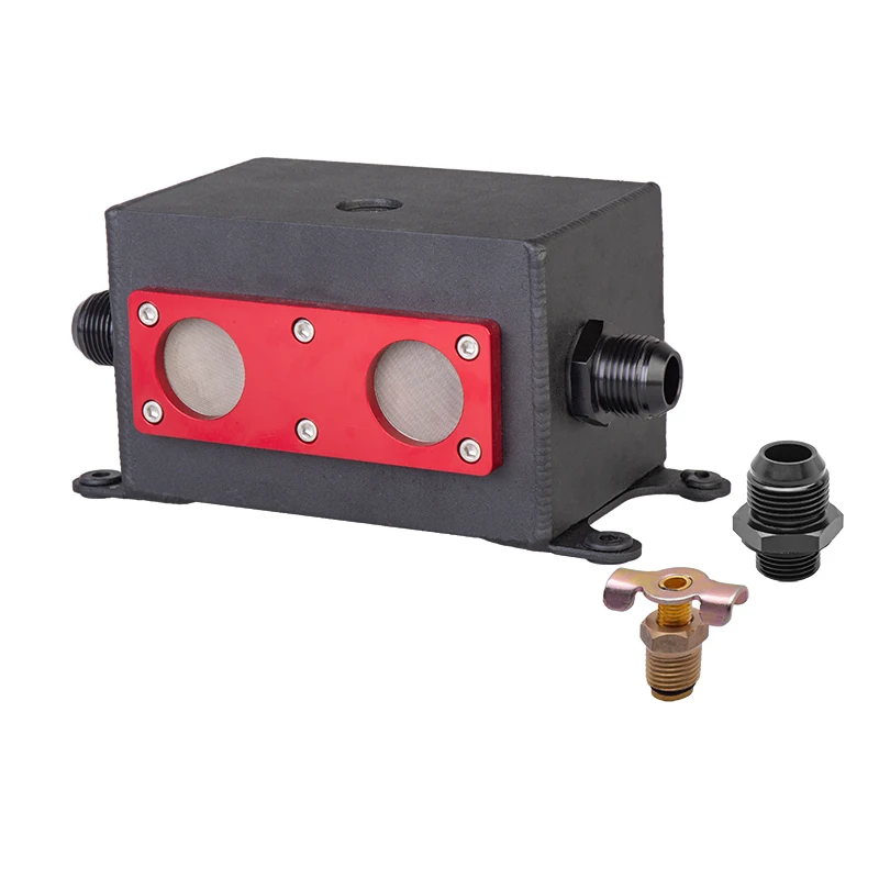 Универсальный перегородчатый маслоотделитель двигателя уловитель банки