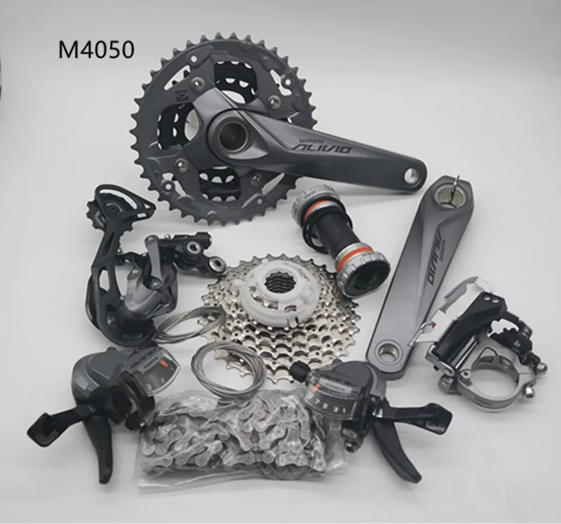 SHIMANO ALIVIO M4000 M4050 3x9S 27S скоростной MTB дорожный велосипед горный набор велосипедные