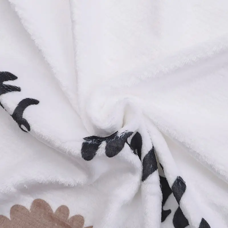 

Baby Milestone Blanket Animal Fox Newborn Photo Background Soft Monthly Growth Swaddle Wrap For Infant Photography Props Outfits