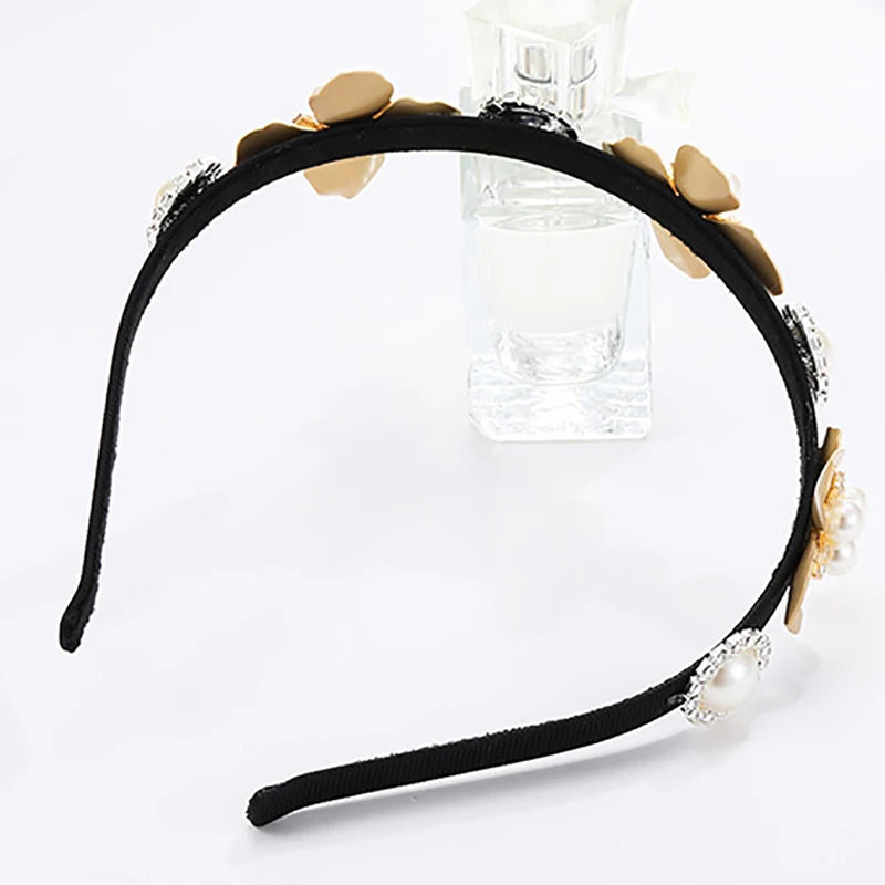 Новинка 2020 роскошные большие жемчужные повязки для волос ZHINI женские винтажные