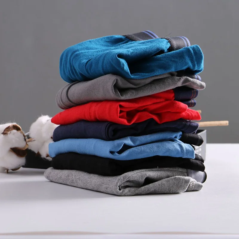 Боксеры мужские 10 шт./лот одежда для сна шорты нижнее белье качественное