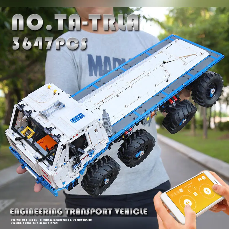 Пресс форма для KING 13144 высокотехнологичных игрушек в MOC 27092 Tatra T813 8x8 PROFA