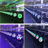 Manufacturer Dmx Moving Head Beam Wash Bee Eye 12x40W RGBW 4in1 Lyre Dot Control Led Moving Head Zoom