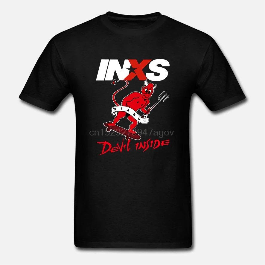 Мужская футболка с коротким рукавом Inxs Devil Inside женская футболка| |