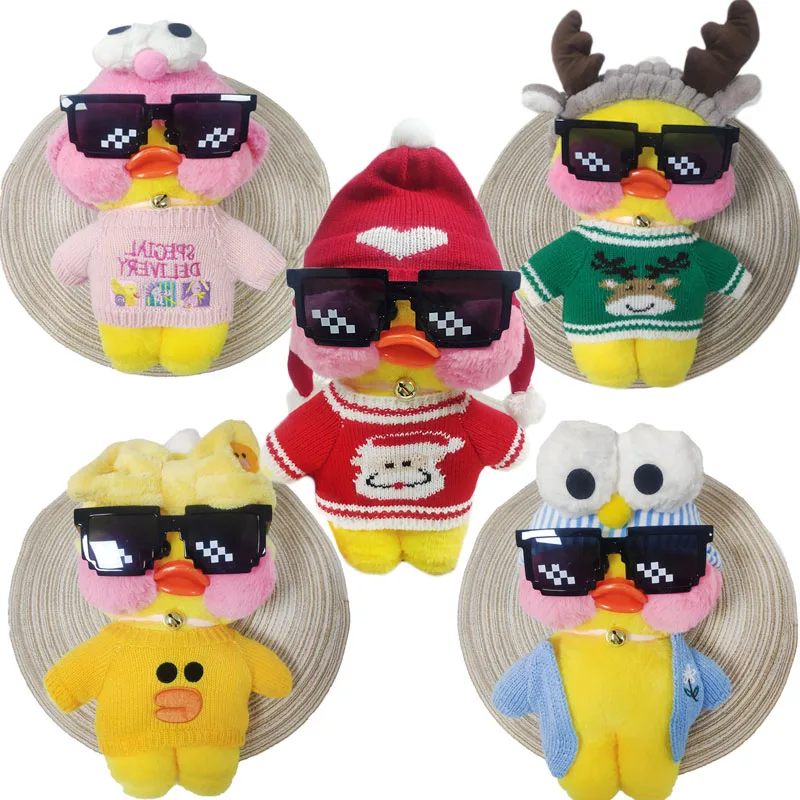 

30 см корейские плюшевые утки Lalafanfan, игрушки, Netred ношение гиалуроновой кислоты, маленькая Желтая утка, кукла, плюшевые мягкие игрушки, утки, к...