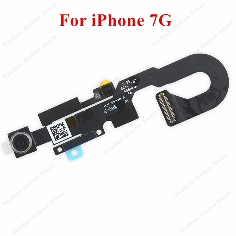 1 комплект 6 шт. полный комплект запасных частей для iPhone 6 6S 7 8 Plus фронтальная камера с гибким креплением кабель с динамиком металлическая задняя панель щит