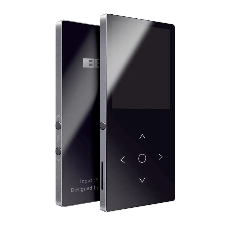BENJIE-K8-Sliver Bluetooth 4,2 MP3 плеер 16 Гб сенсорный ключ 1,8 дюймов цветной экран без потерь Музыкальный плеер Поддержка FM, запись, поддержка SD до 128 ГБ - Цвет: BENJIE-K8-Sliver