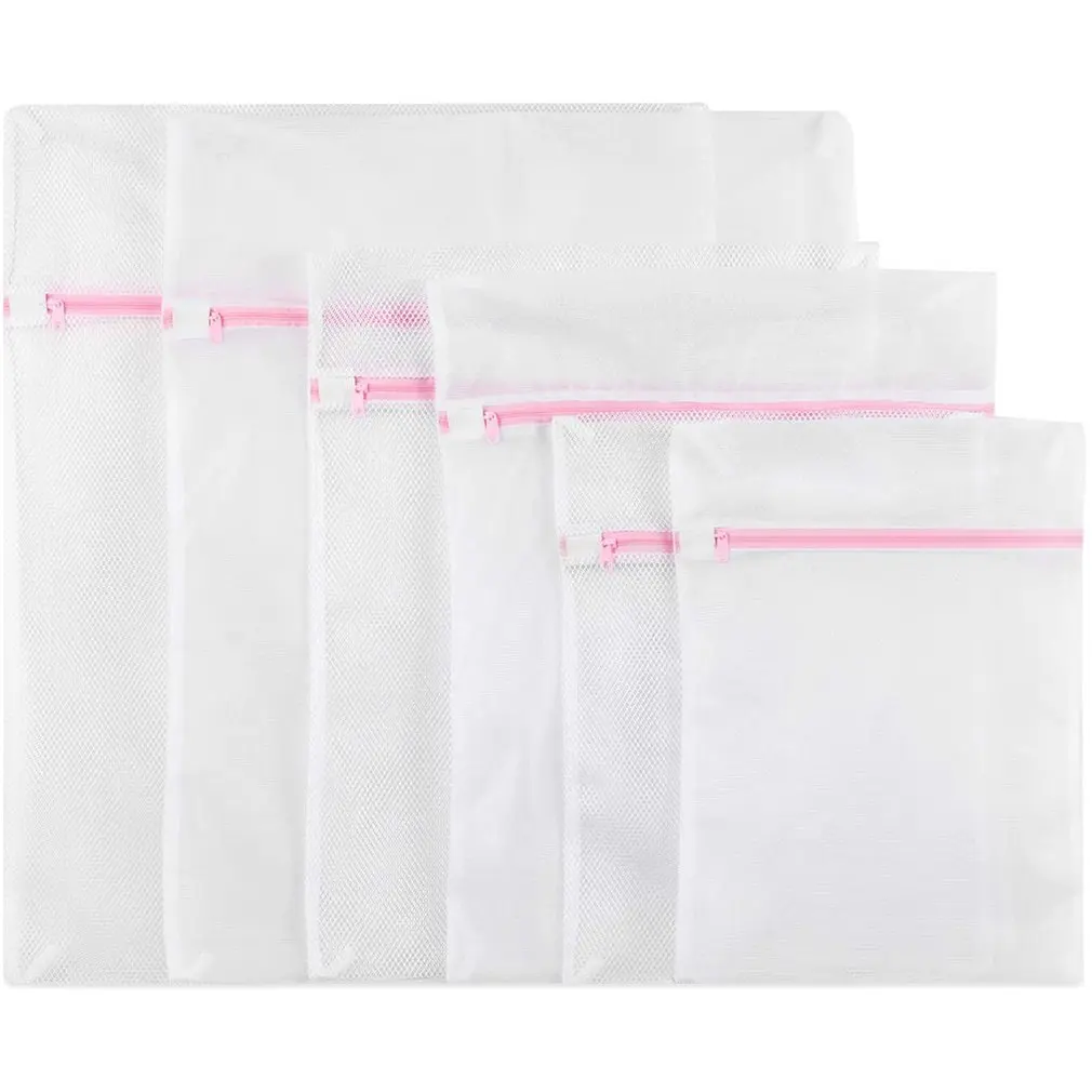 

1 Set/3pcs Laundry Bag Washing Home Use Underwear Bra Wash Bag Thickening Fine Mesh Wash Bag Machine Wash Special Mesh Bag Set