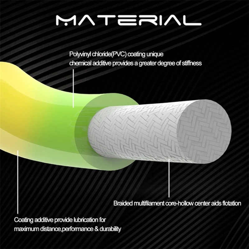 

Рыболовная леска с Тонущим наконечником D0LB, 3ips/6ips, 4/5/6/7/8 F/S