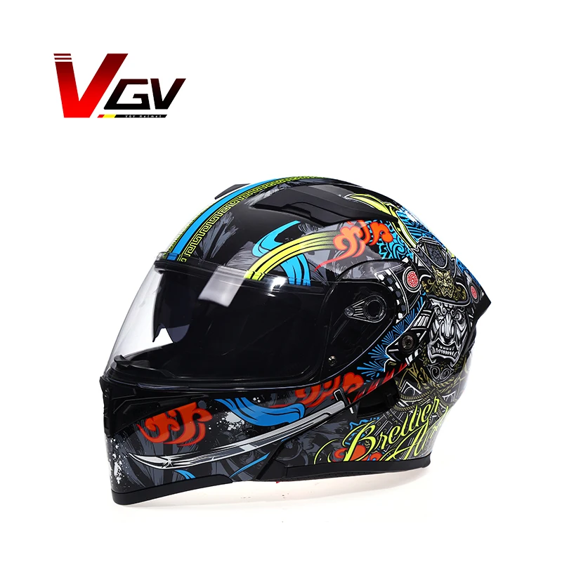 

capacete Casco DOT approved safety modular flip motorcycle helmet sailboat racing dual lens helmet inside mask helmet motorcycle